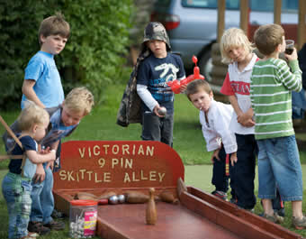 Victorian Skittle Alley